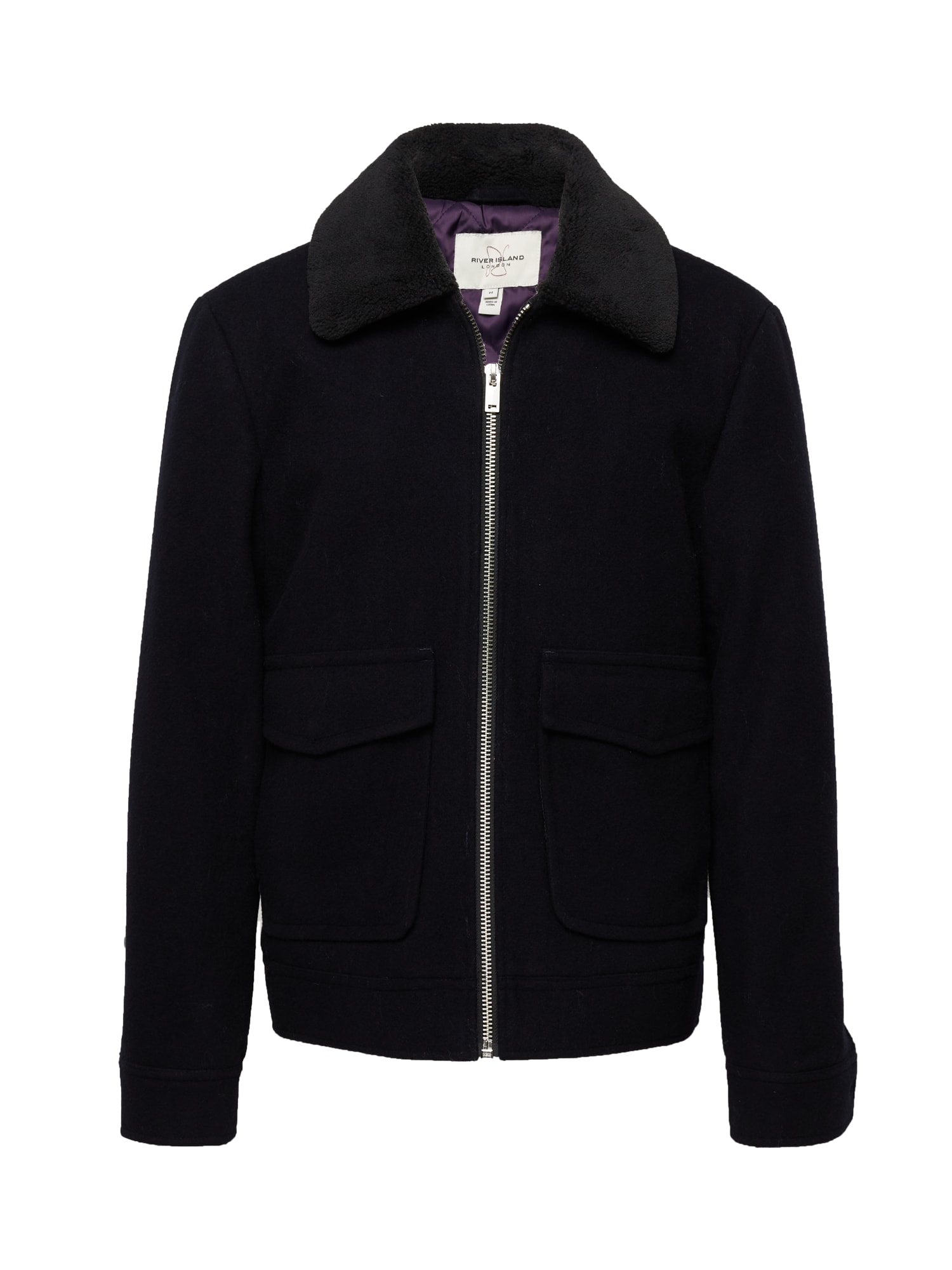 River Island Prehodna jakna 'BORG'  mornarska
