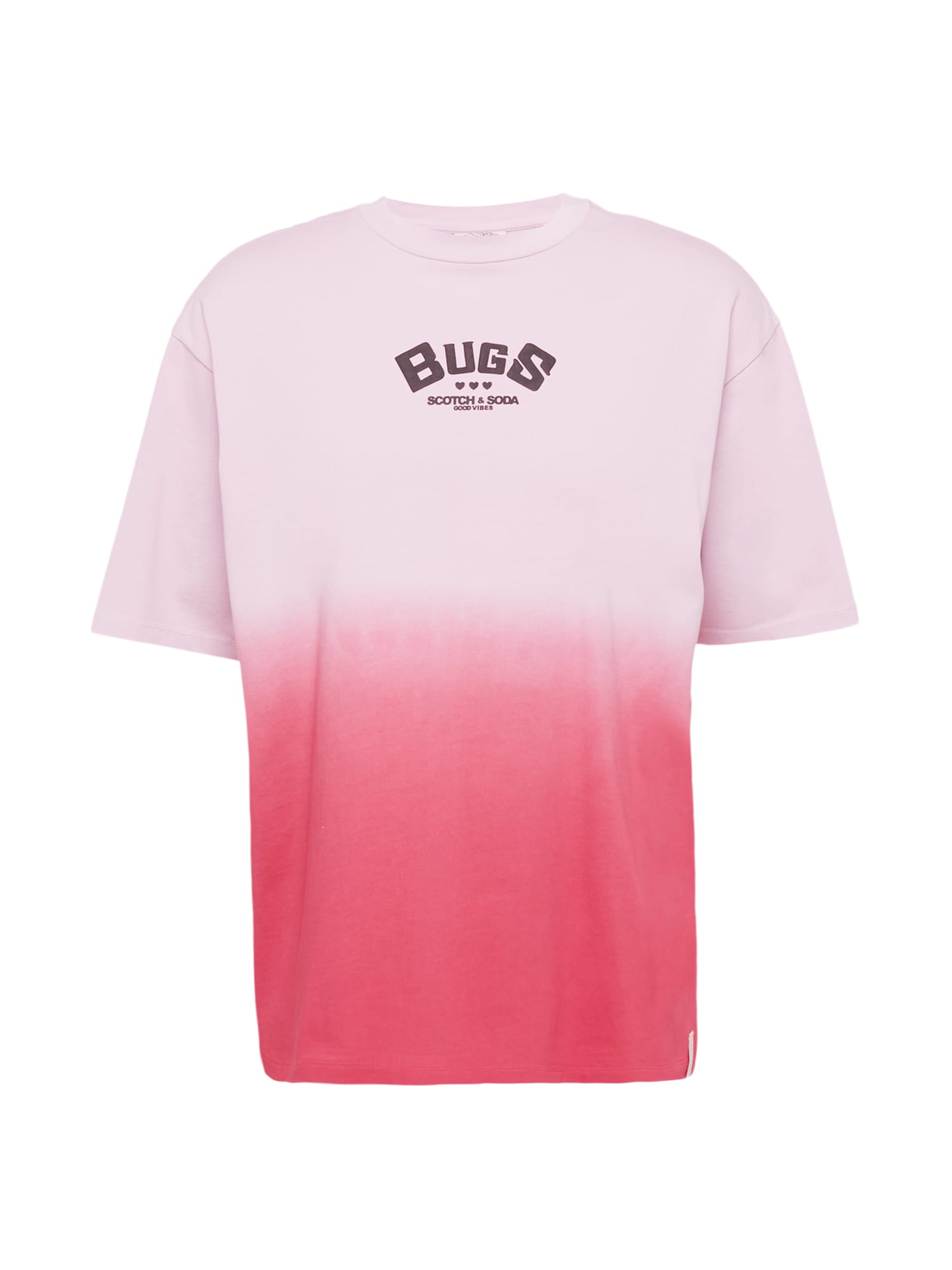 SCOTCH & SODA Majica 'Bugs Bunny'  siva / roza / roza / črna