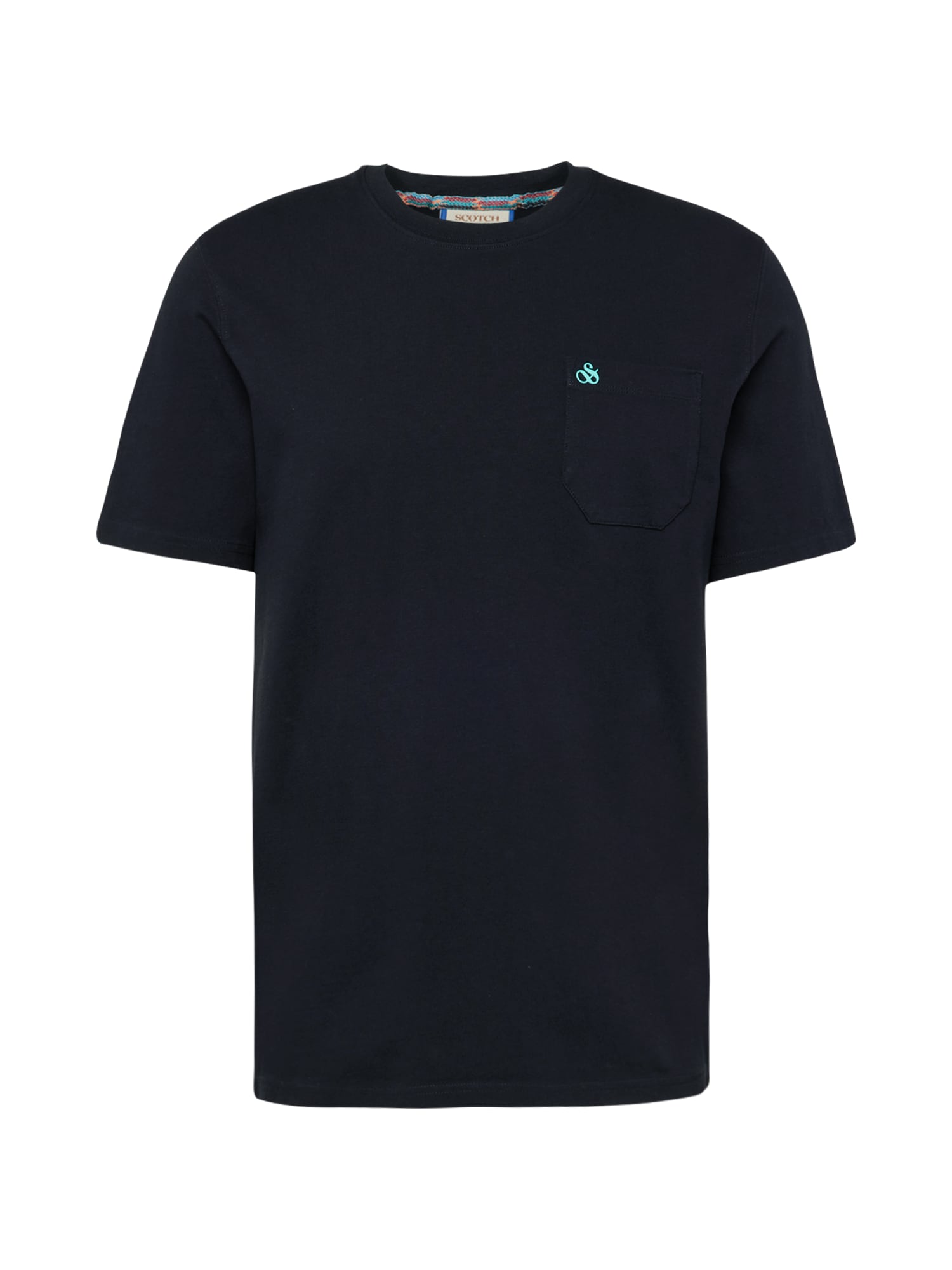 SCOTCH & SODA Majica  žad / črna