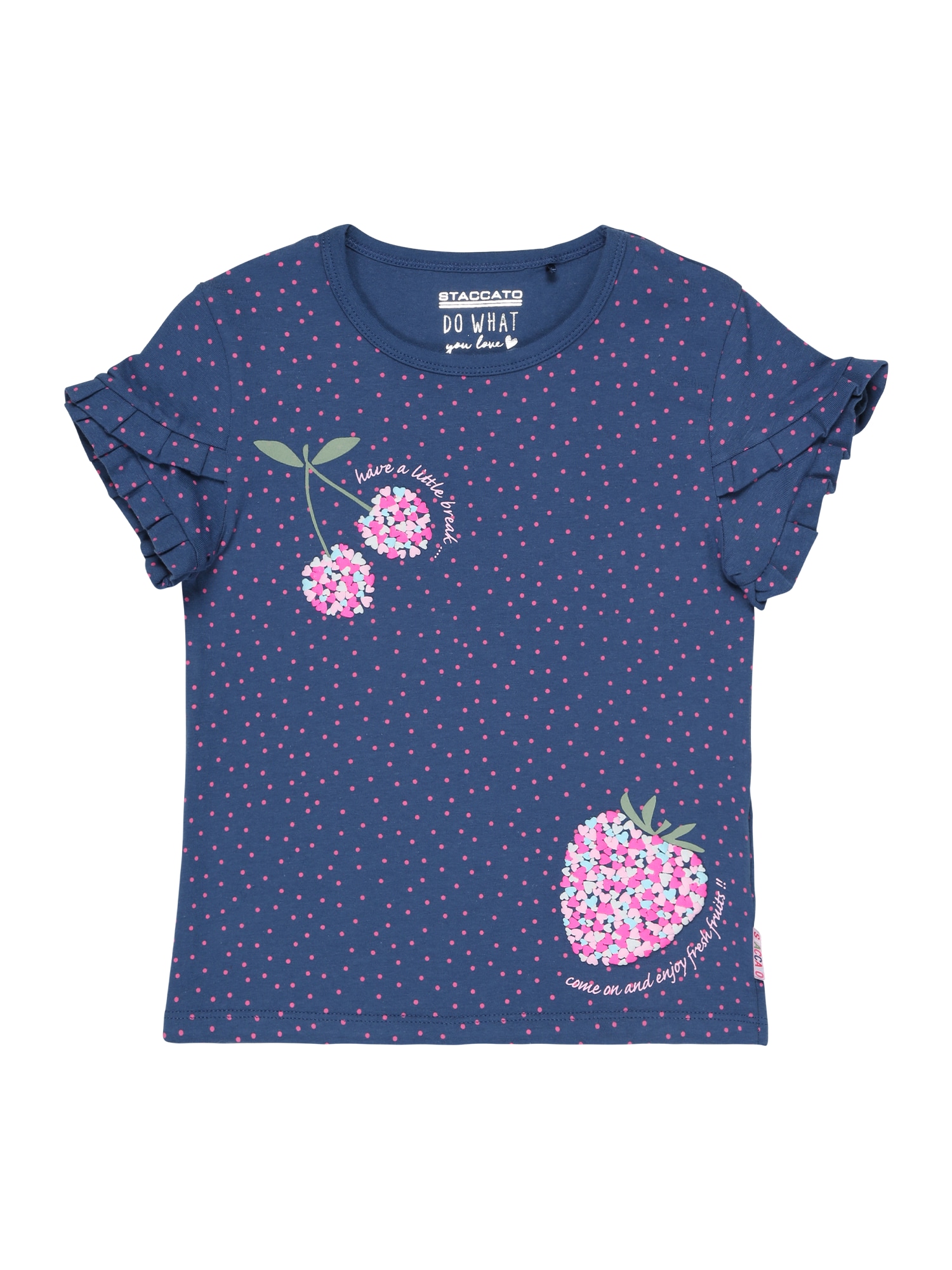 STACCATO Majica  indigo / zelena / roza / svetlo roza