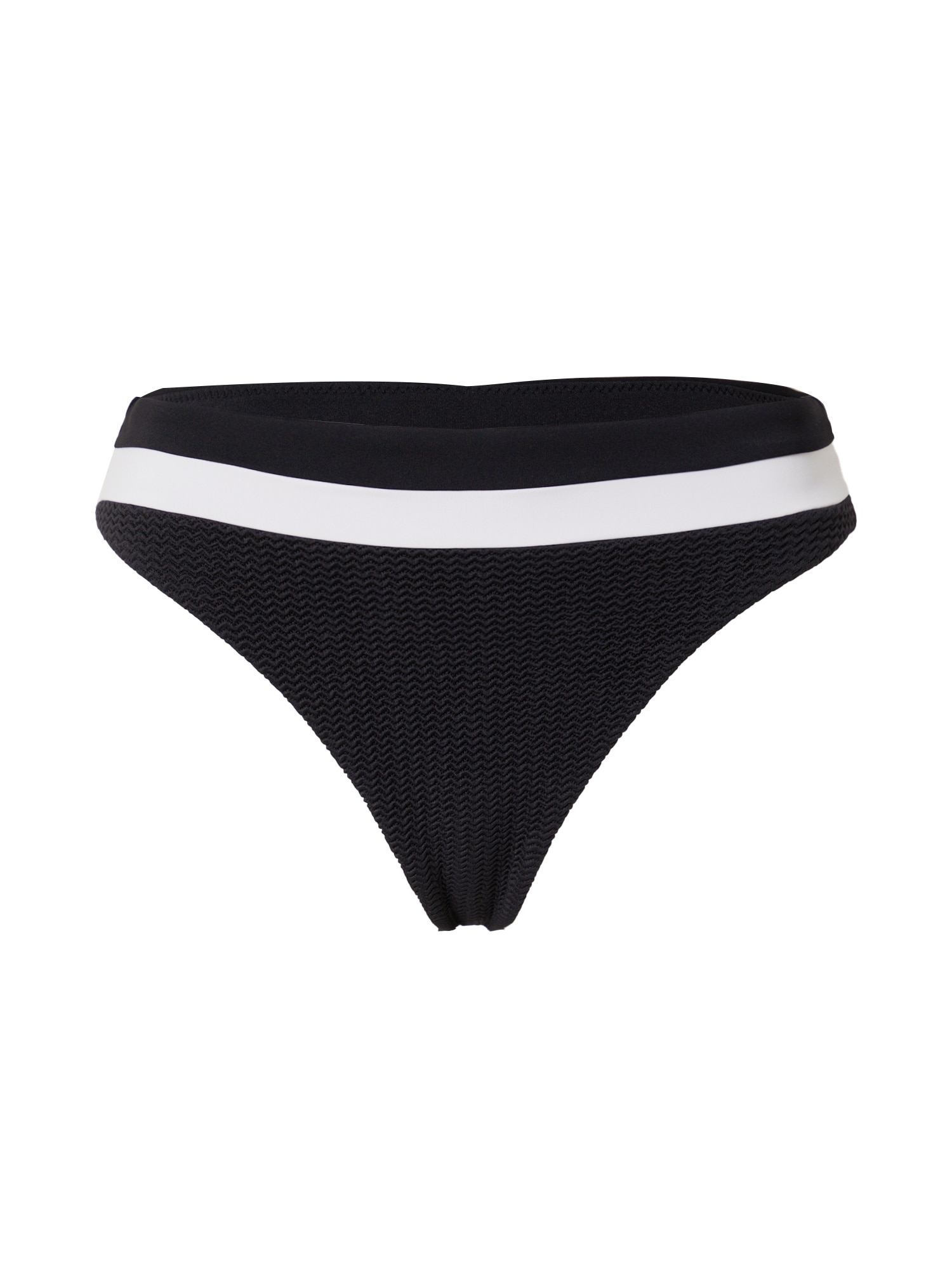 Seafolly Bikini hlačke  črna / bela
