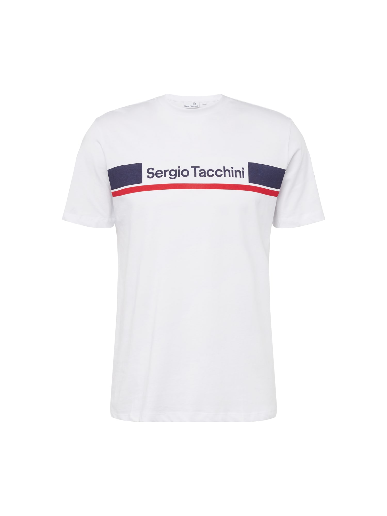 Sergio Tacchini Majica 'JARED'  mornarska / rdeča / bela