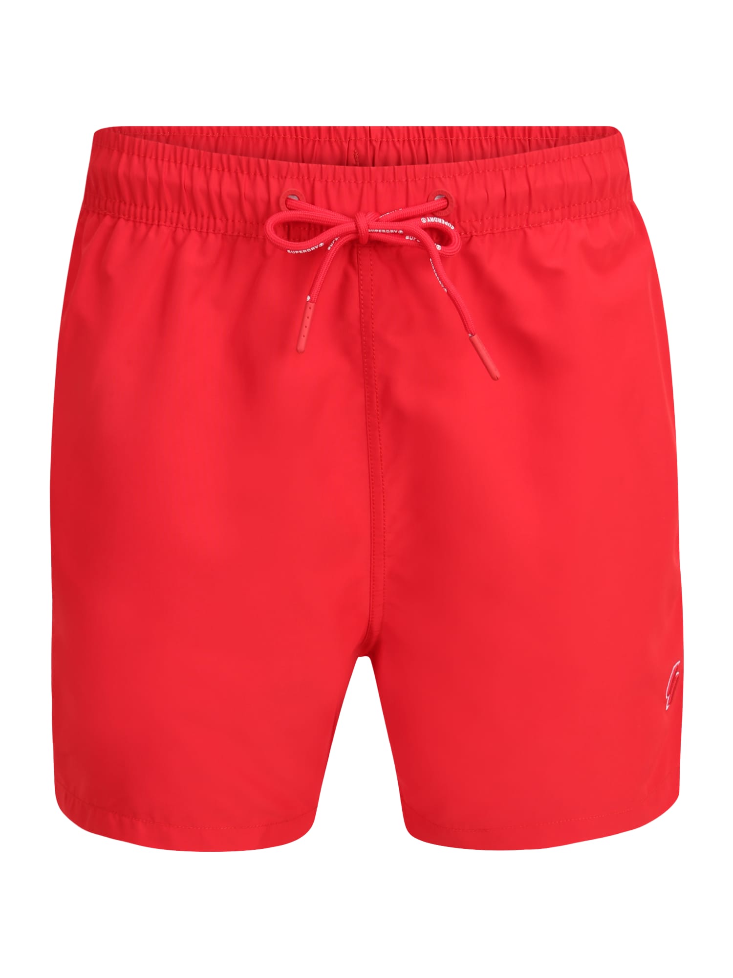 Superdry Kratke kopalne hlače  rdeča