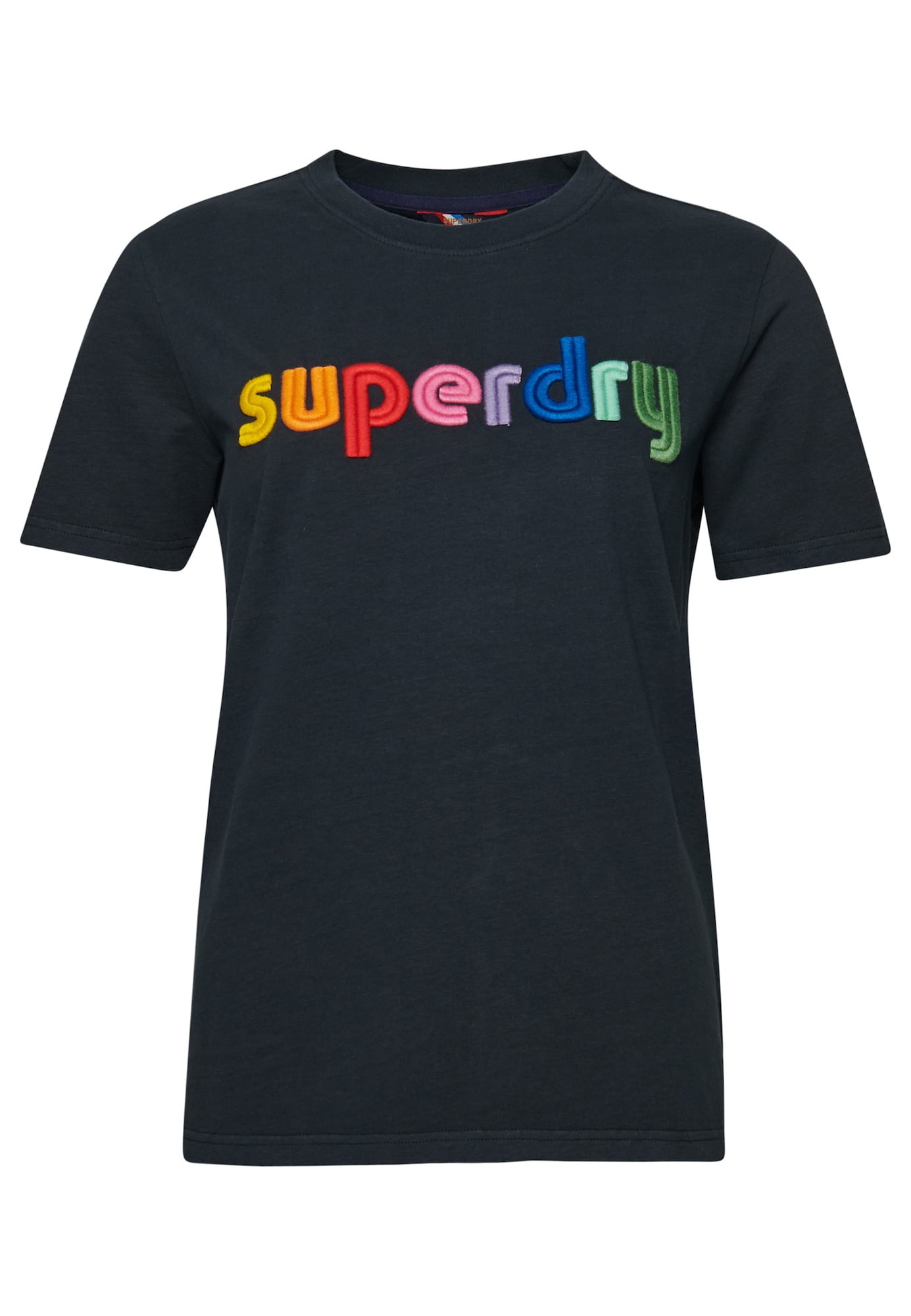 Superdry Majica  mornarska / mešane barve