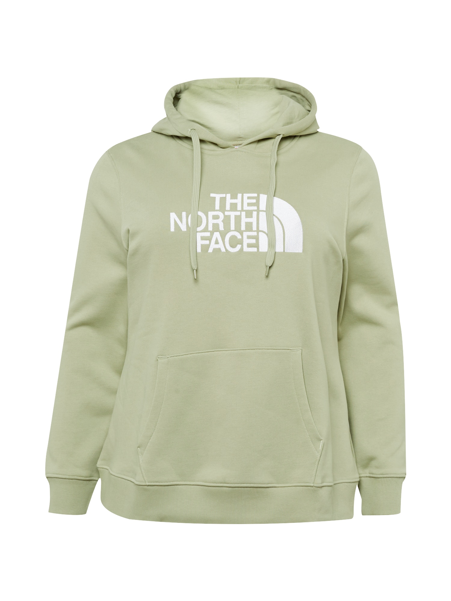 THE NORTH FACE Majica  oliva / bela