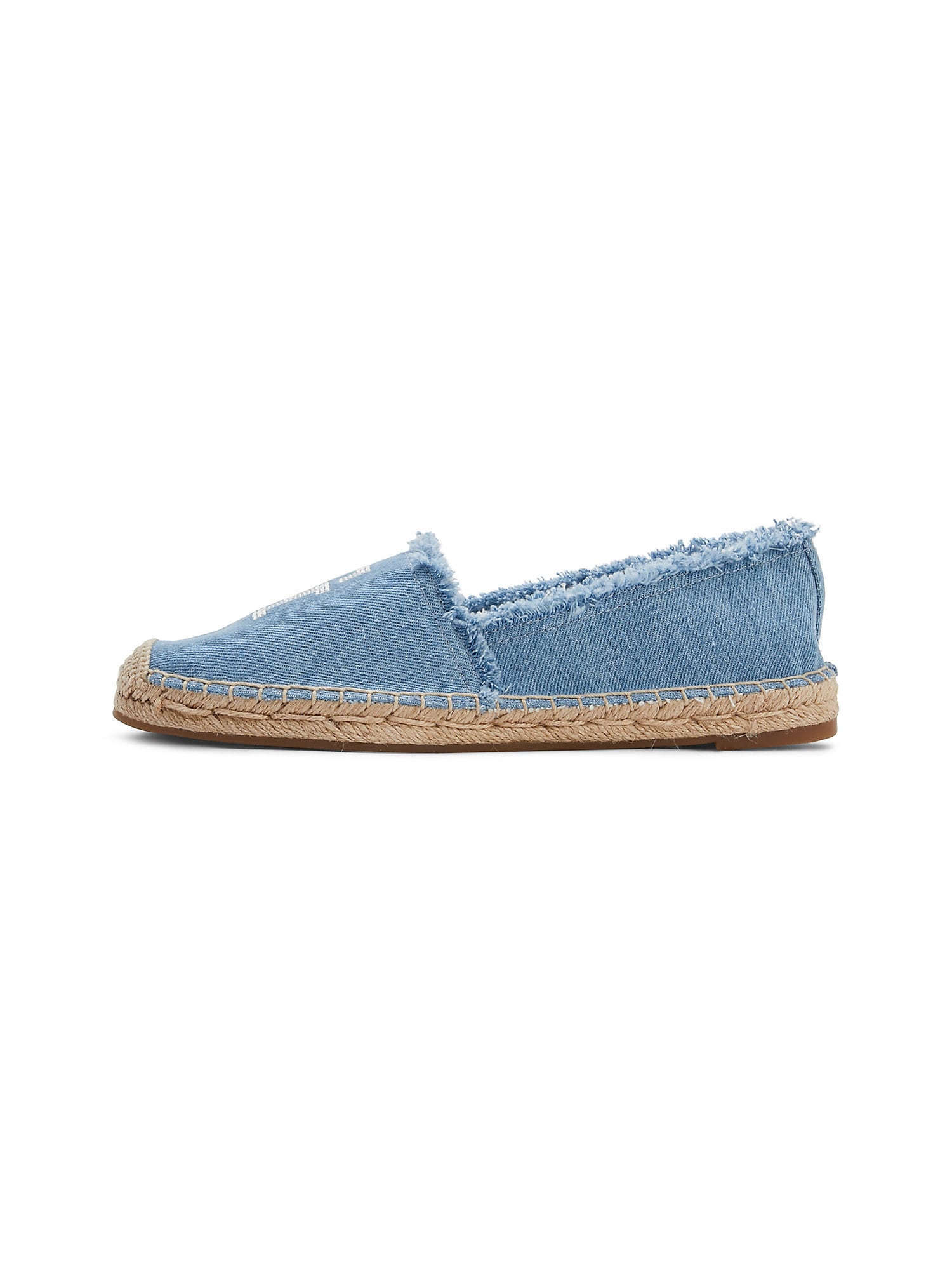 TOMMY HILFIGER Espadrile  moder denim / bela