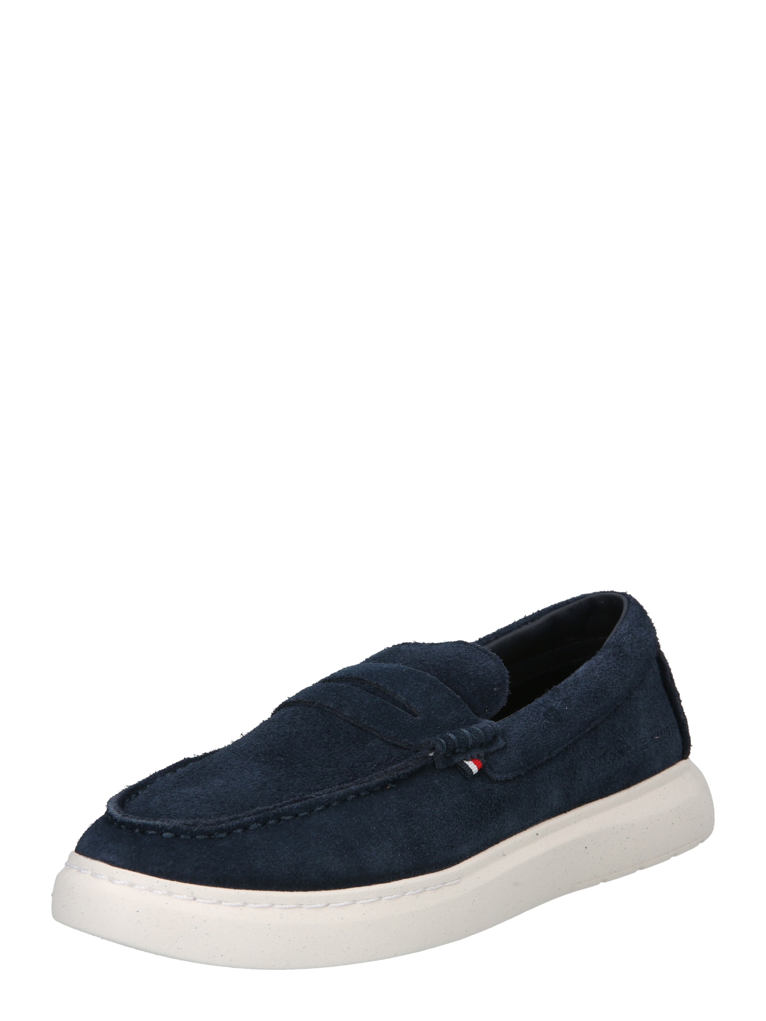 TOMMY HILFIGER Mokasini  temno modra / rdeča / bela