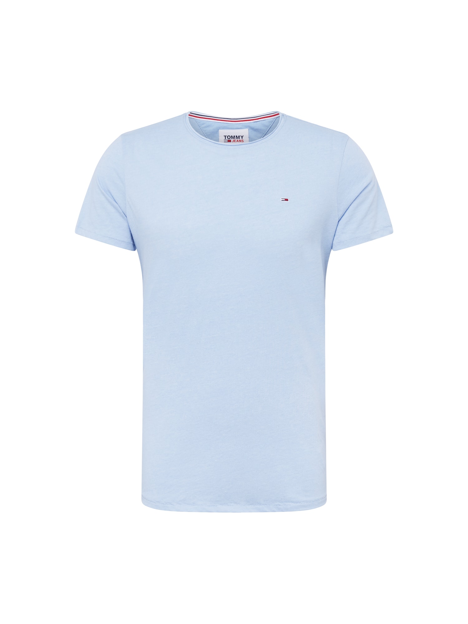 Tommy Jeans Majica  mornarska / pastelno modra / rdeča