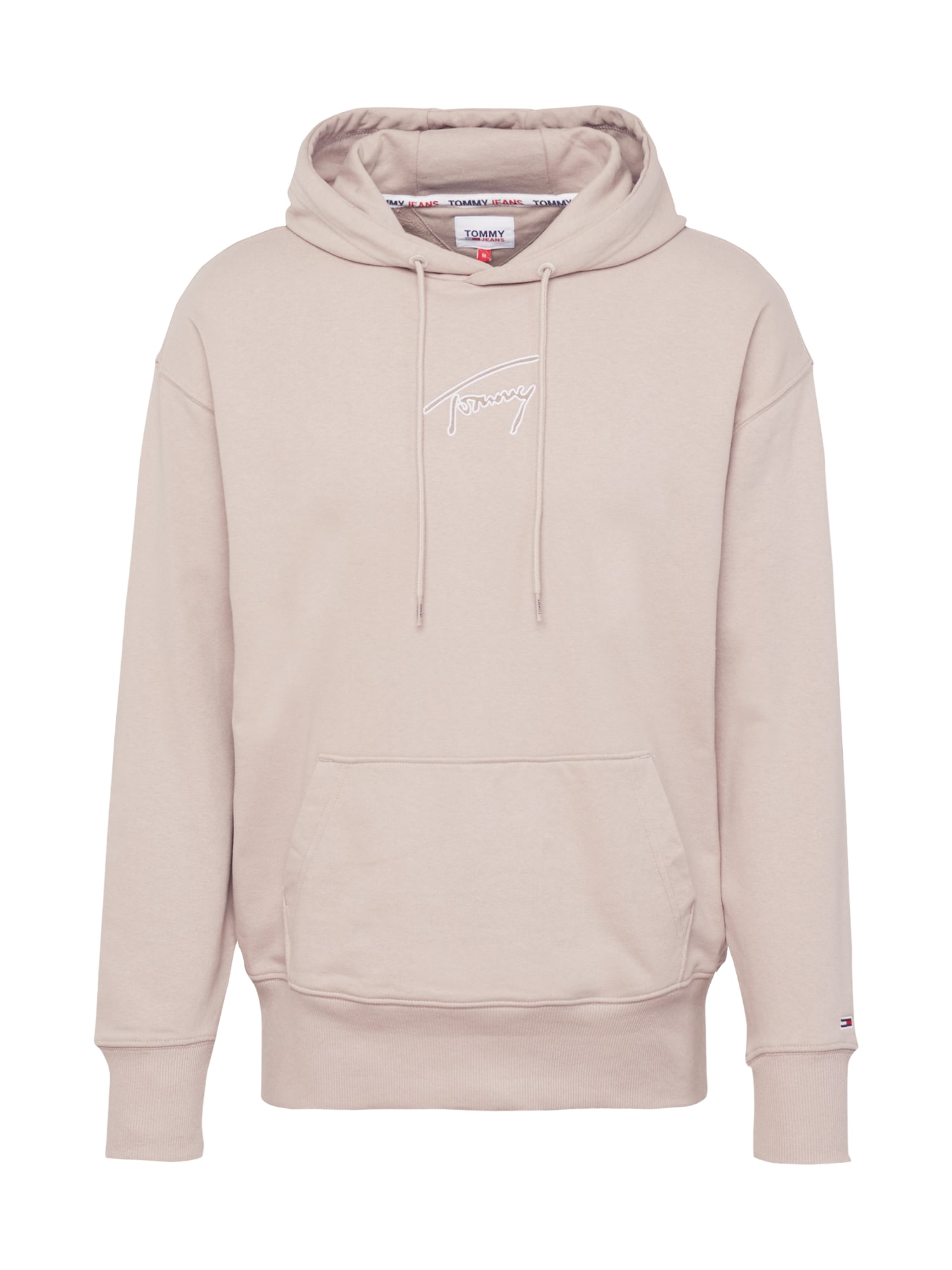 Tommy Jeans Majica  nude / mornarska / rdeča / bela