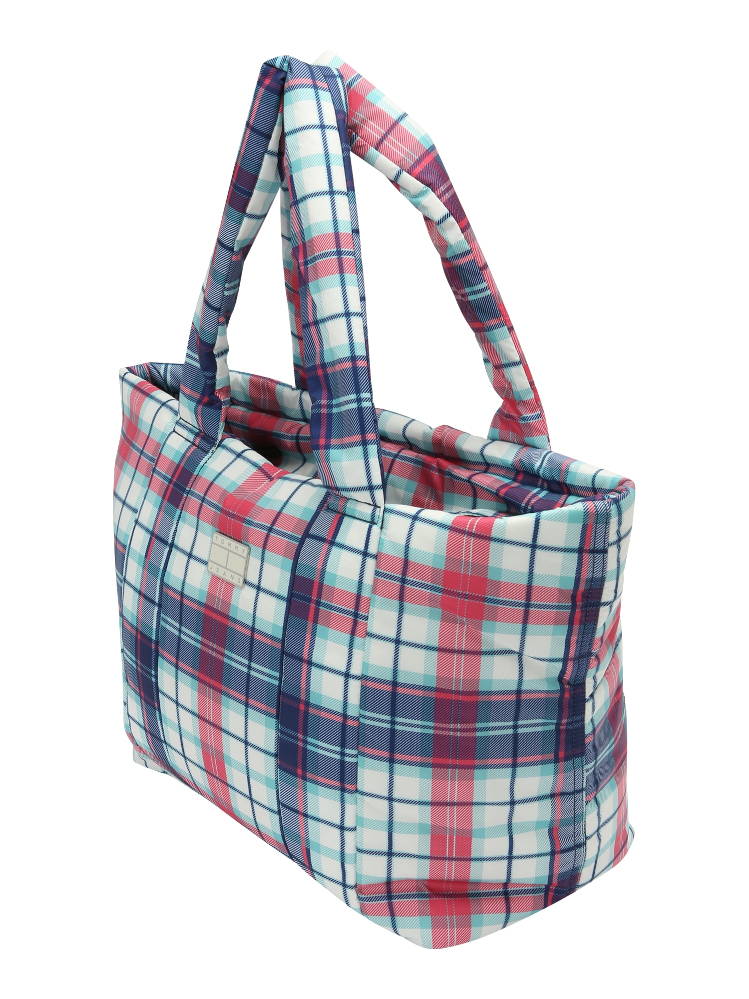Tommy Jeans Nakupovalna torba  modra / roza / bela