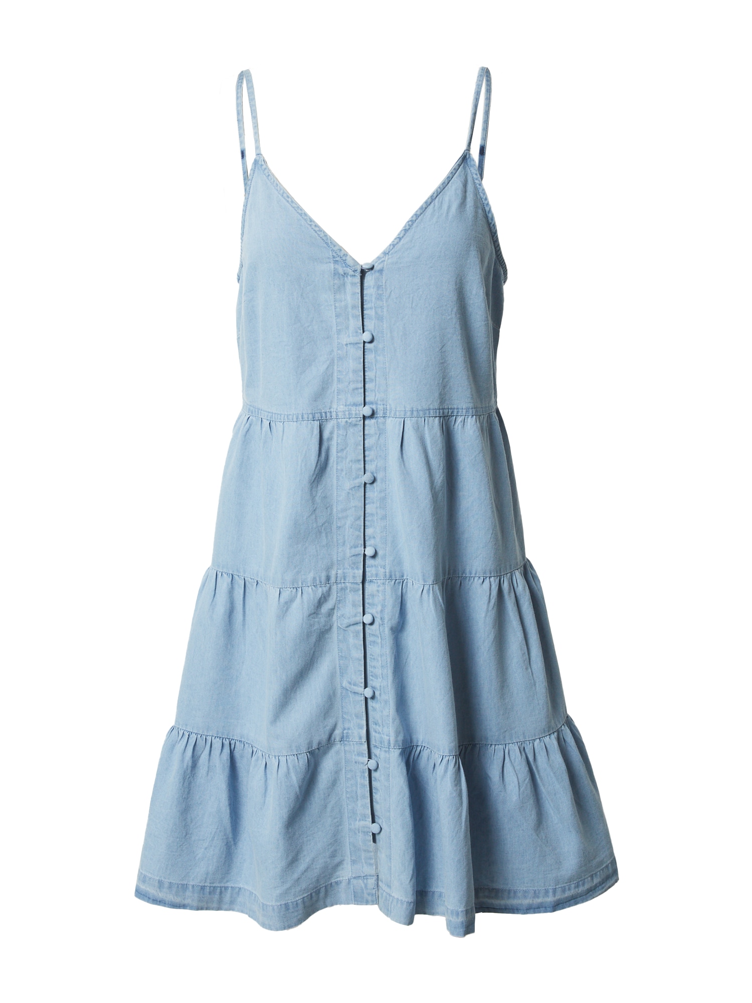 Warehouse Poletna obleka 'Cami'  moder denim