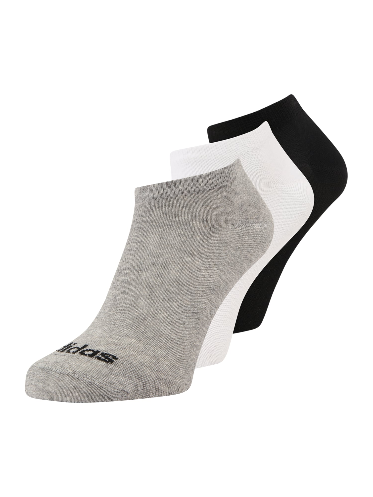 ADIDAS PERFORMANCE Športne nogavice  pegasto siva / črna / bela