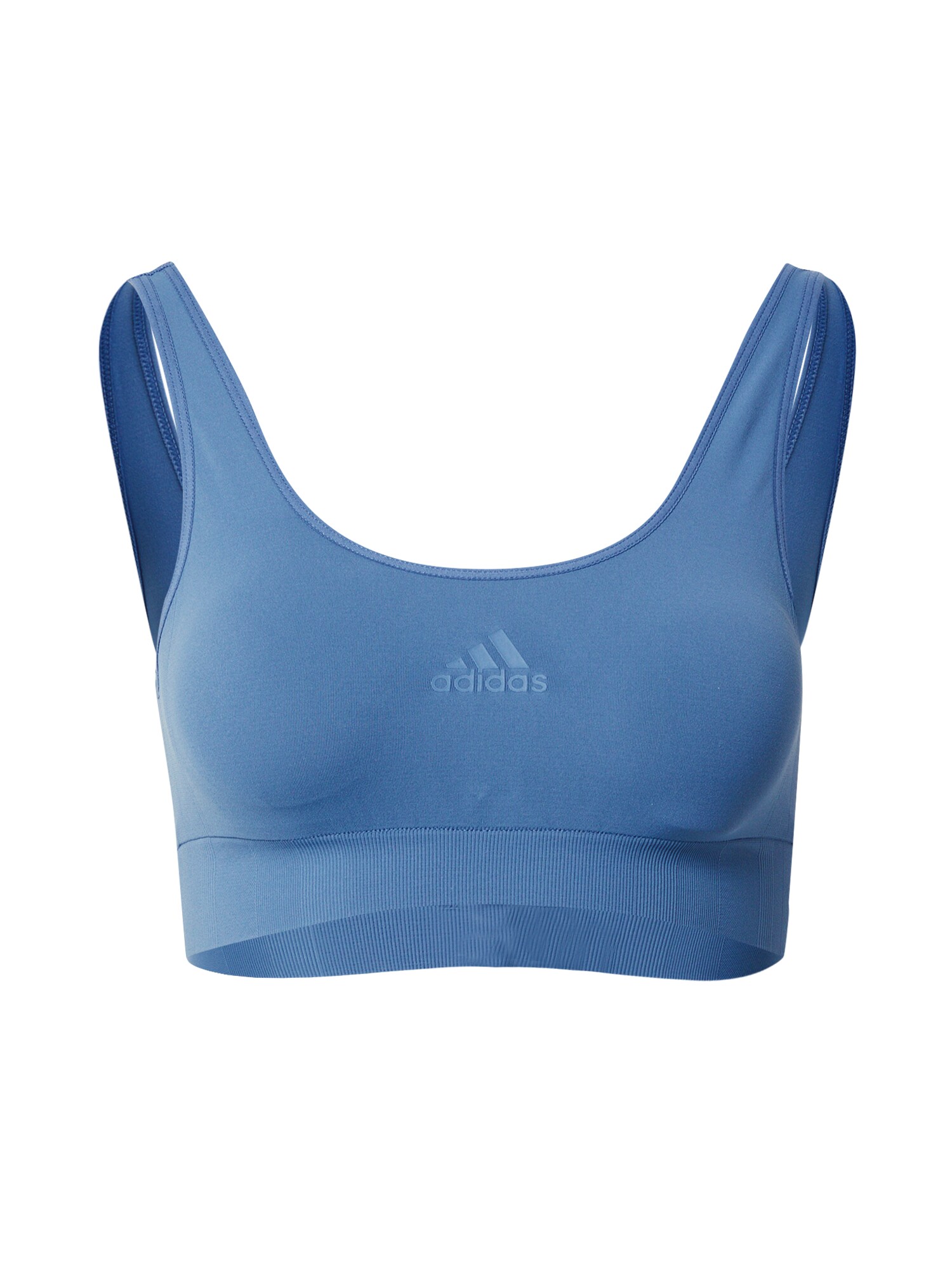 ADIDAS SPORTSWEAR Športni nederček  modra / siva