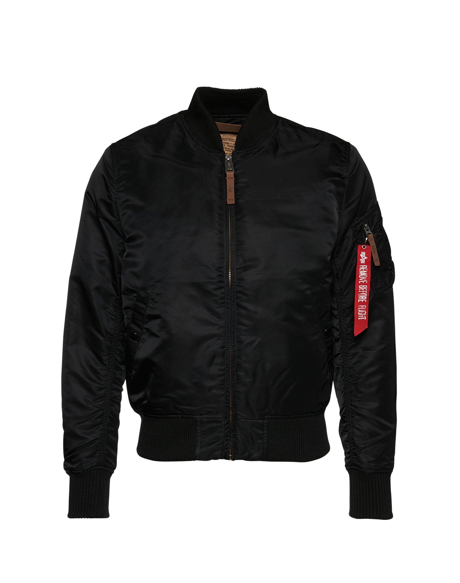 ALPHA INDUSTRIES Prehodna jakna 'MA-1 VF 59'  črna