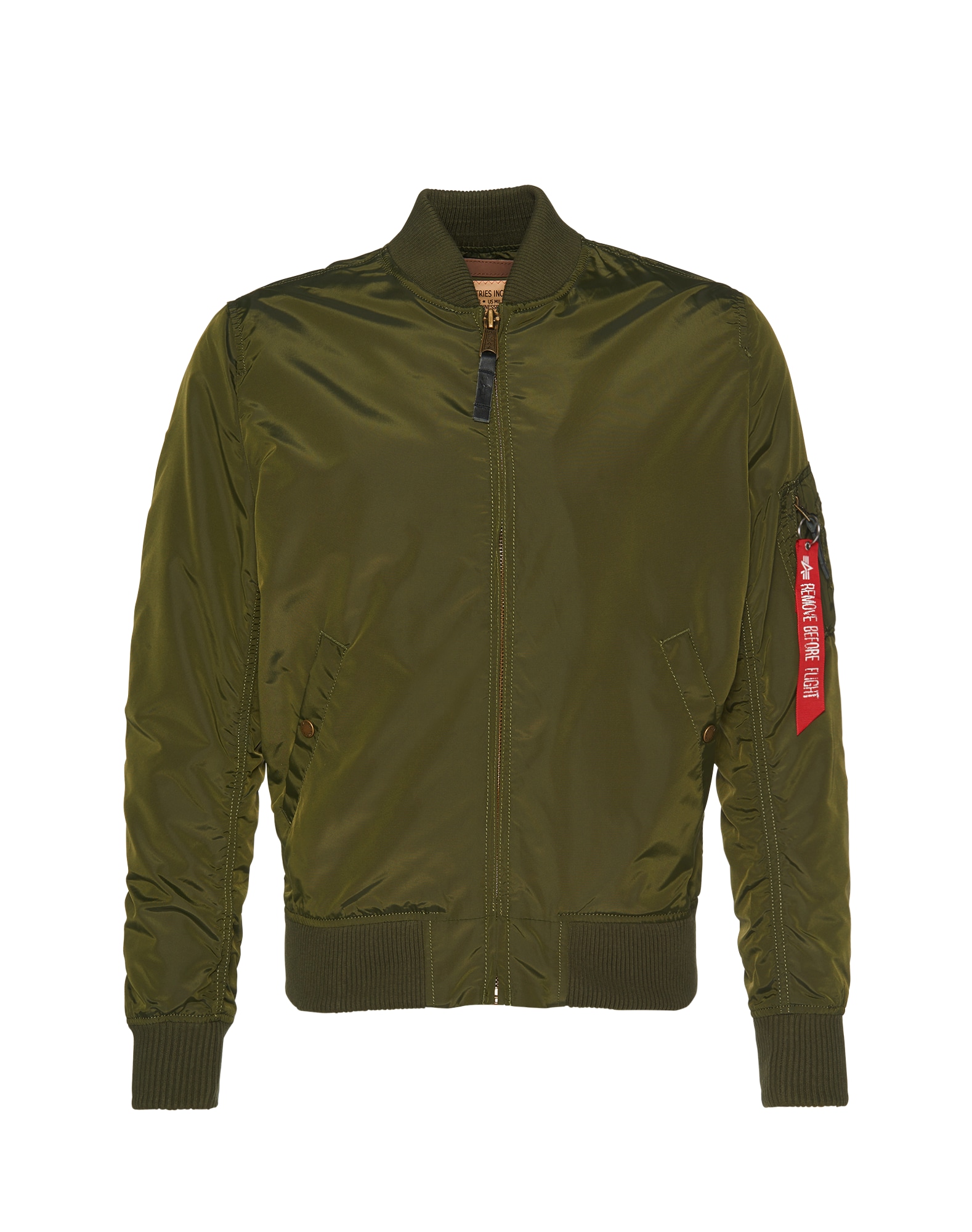 ALPHA INDUSTRIES Prehodna jakna  temno zelena