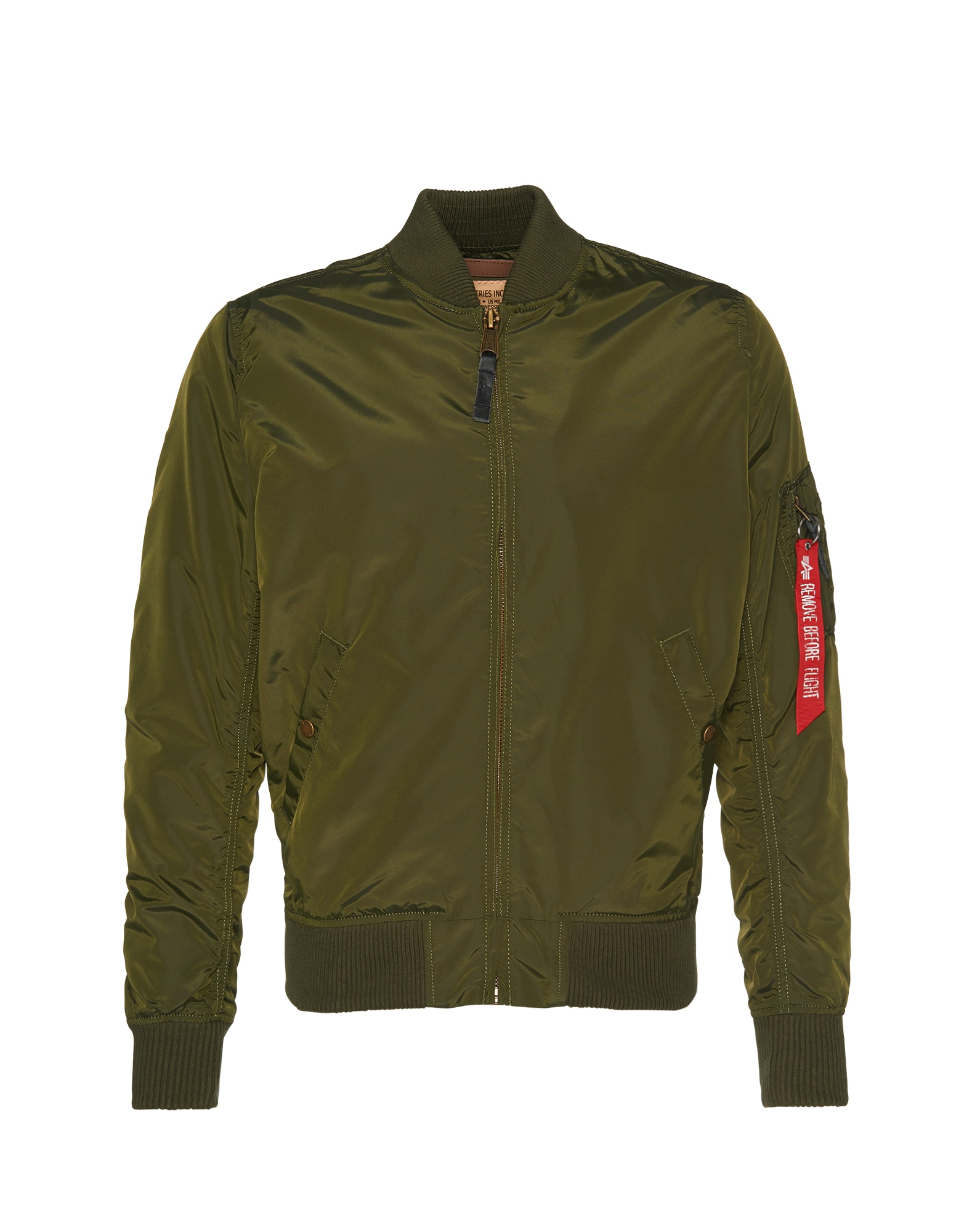 ALPHA INDUSTRIES Prehodna jakna  temno zelena