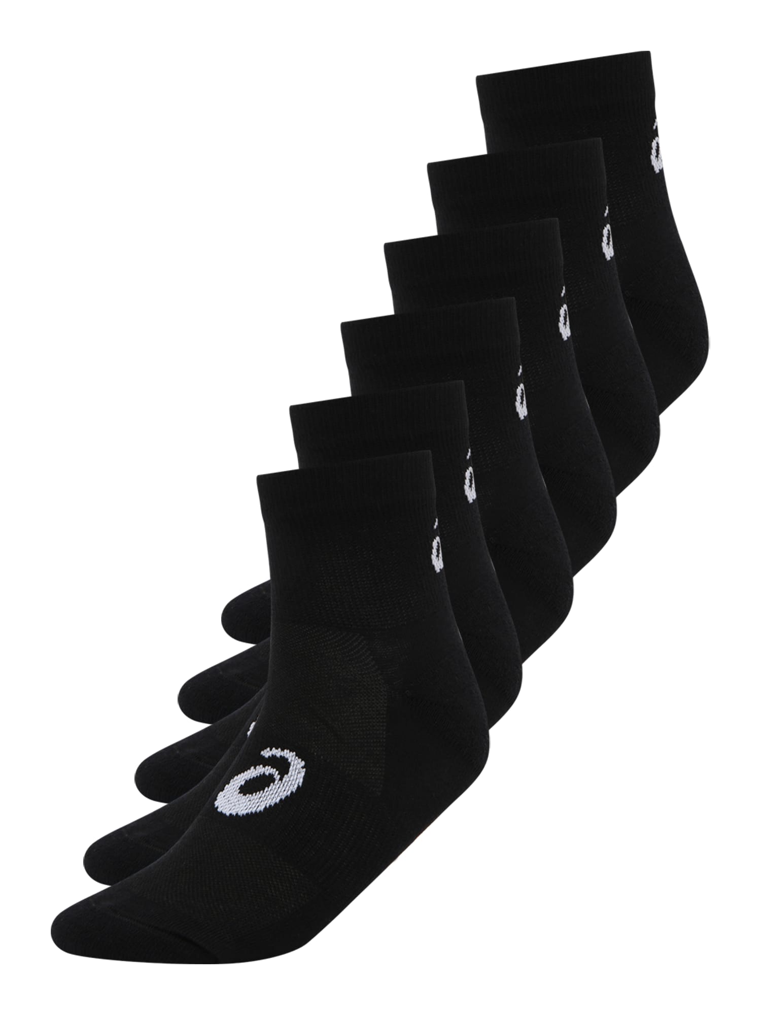 ASICS Športne nogavice  črna / bela