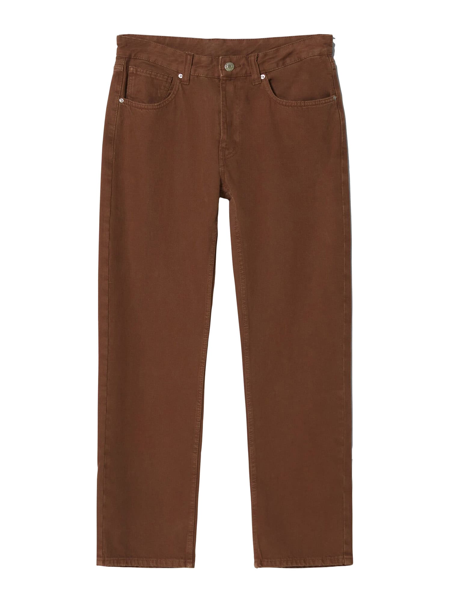 Bershka Kavbojke  čokolada