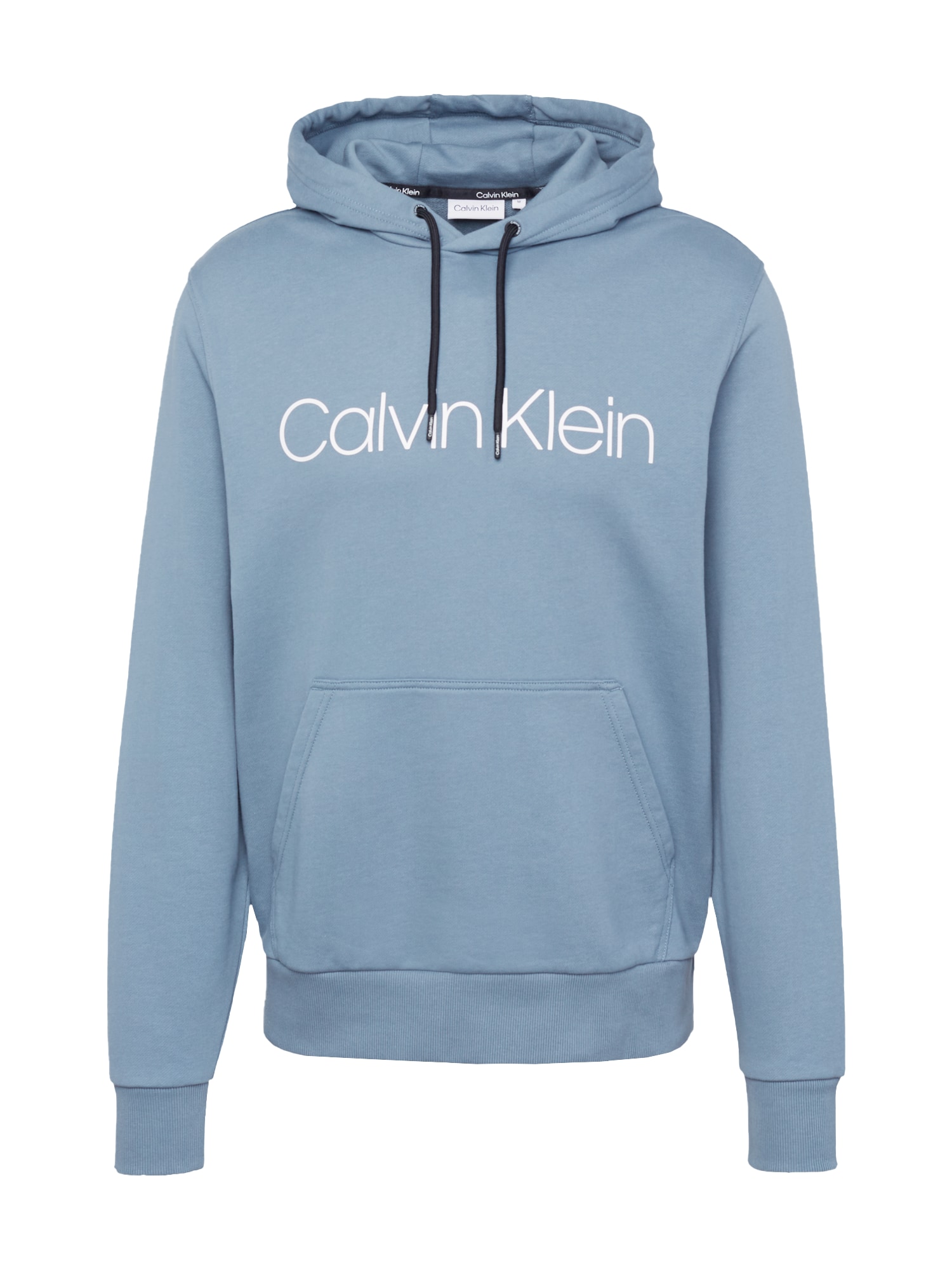Calvin Klein Majica  bazaltno siva / bela