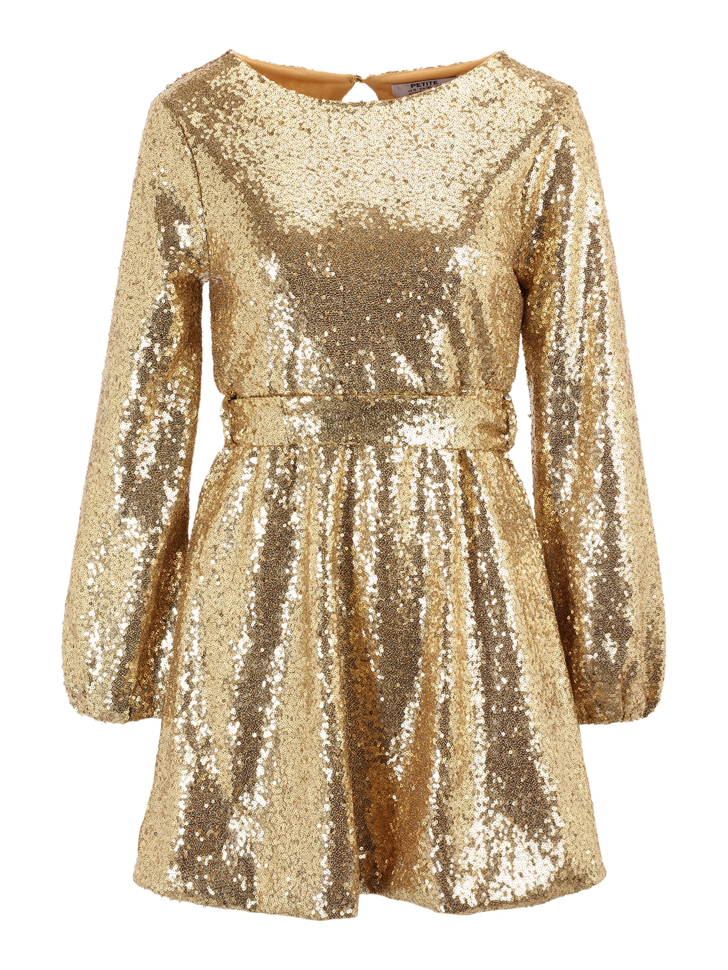 Dorothy Perkins Petite Obleka  zlata