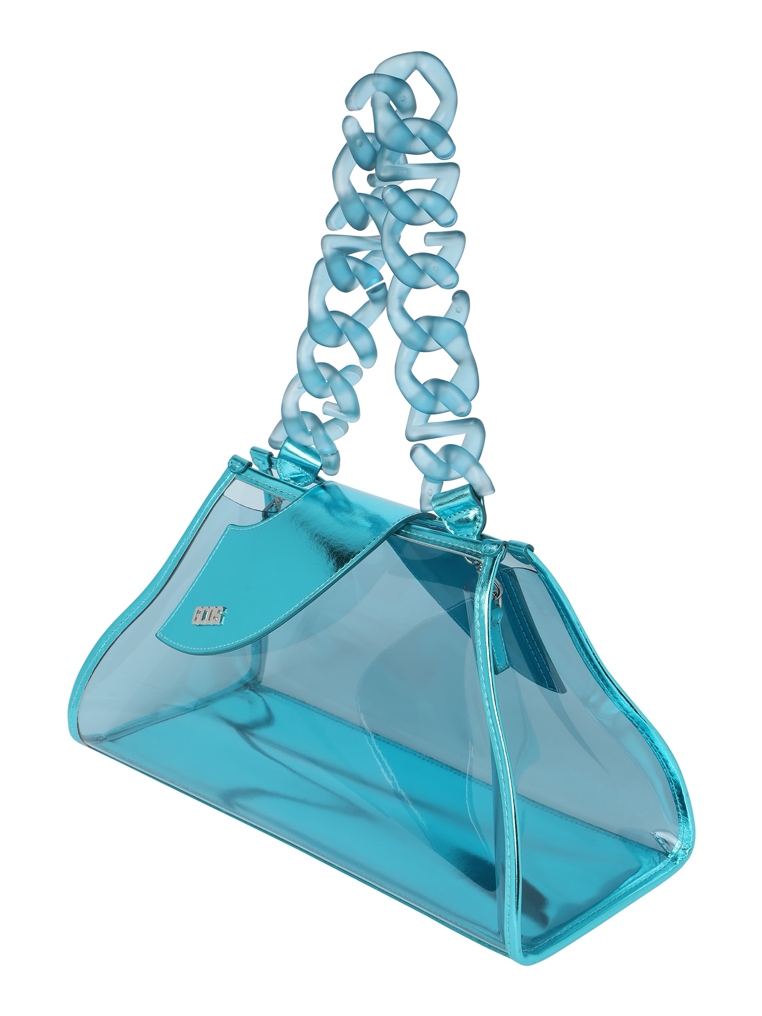 GCDS Ročna torbica 'COMMA'  svetlo modra
