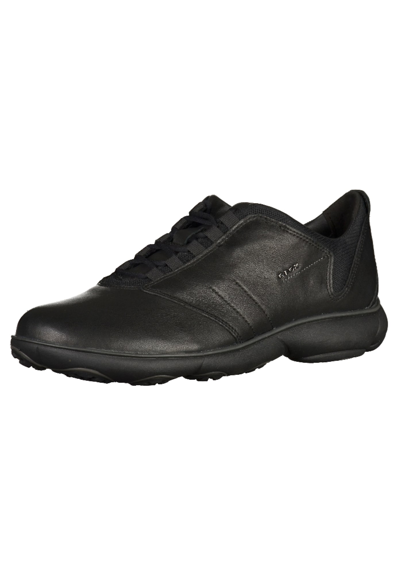 GEOX Športni čevlji z vezalkami  črna