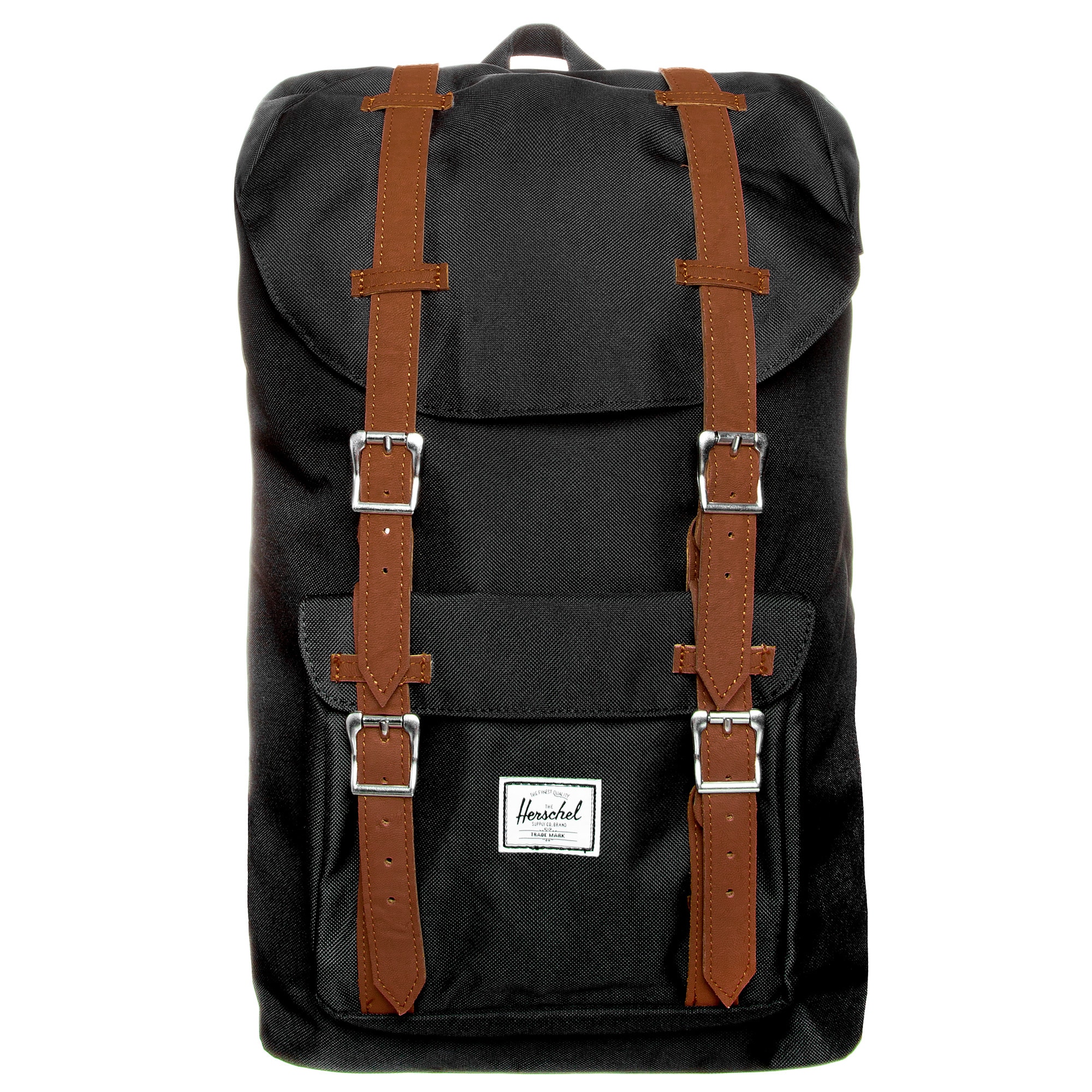 Herschel Nahrbtnik 'Little America'  karamel / črna / bela