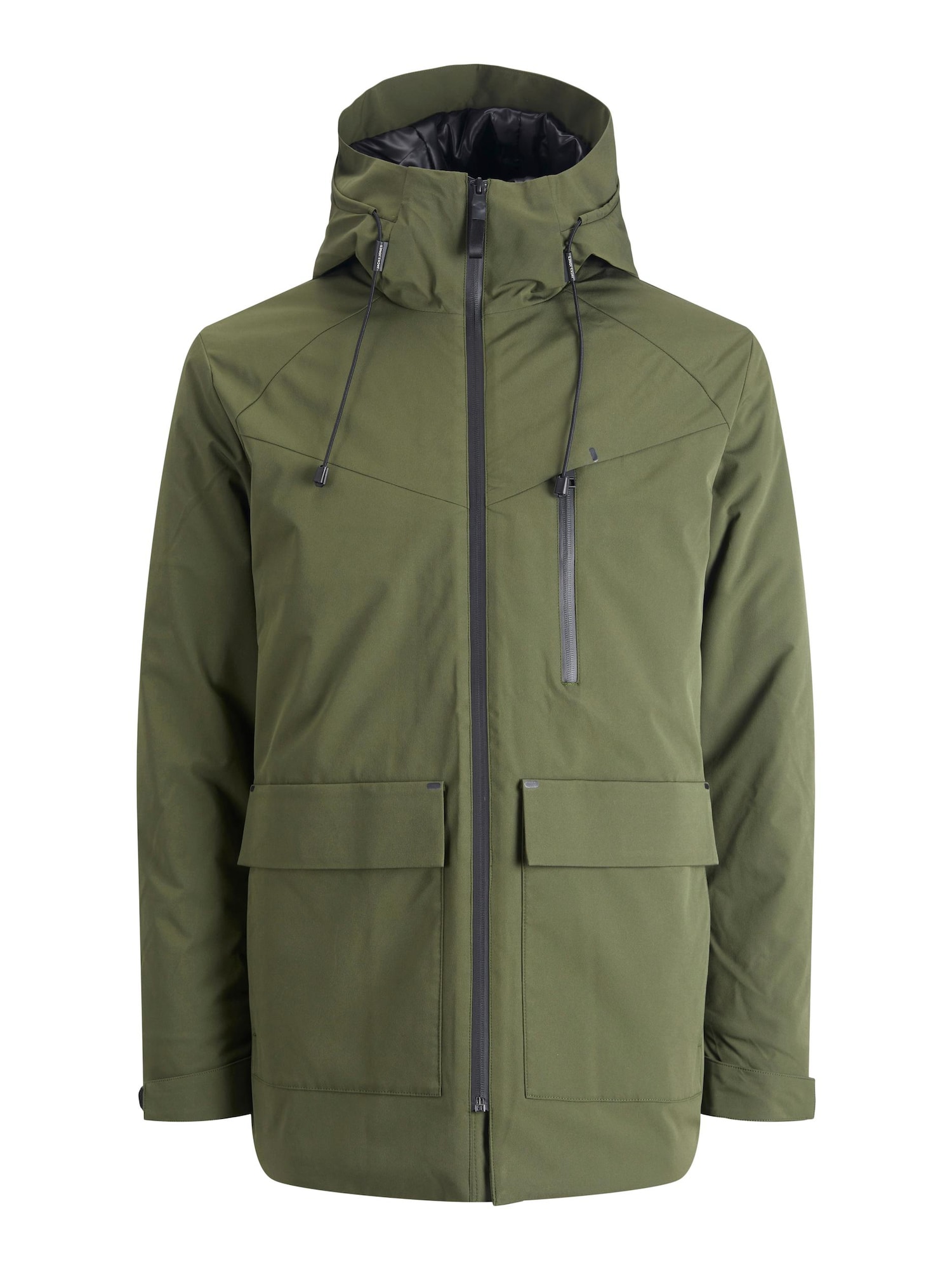 JACK & JONES Prehodna jakna 'KAISER'  temno zelena