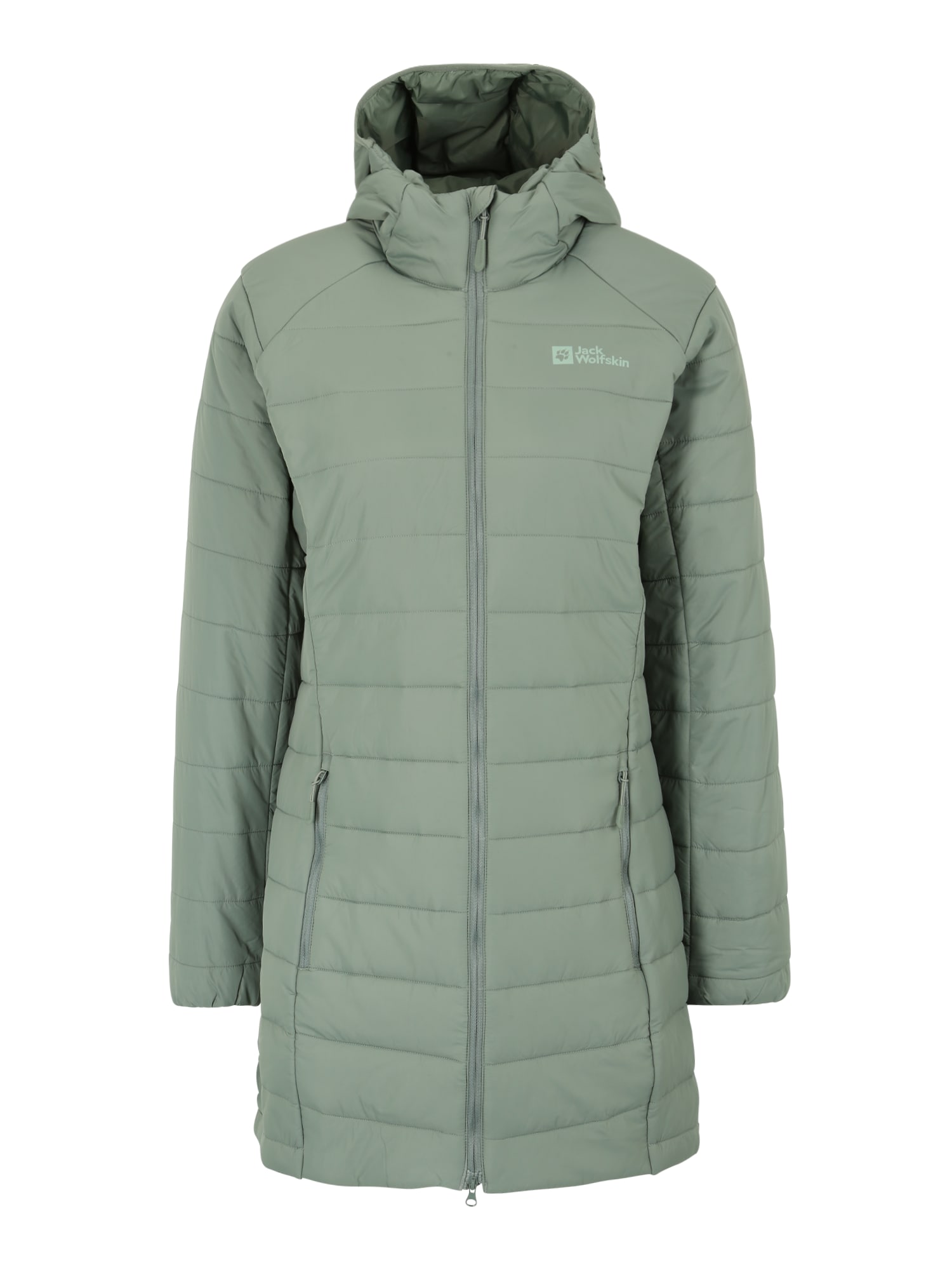 JACK WOLFSKIN Zunanji plašč 'BERGLAND'  pastelno zelena