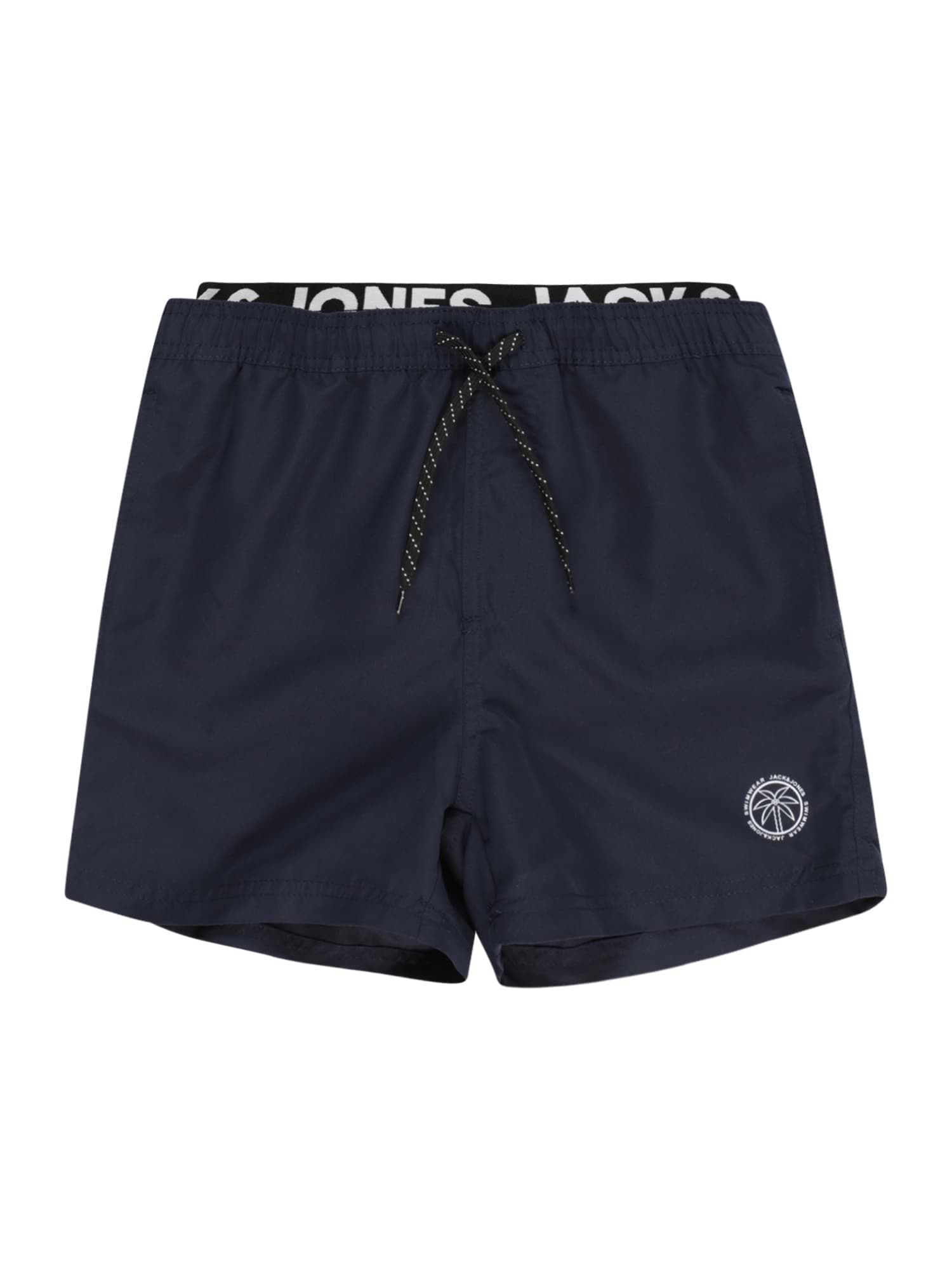 Jack & Jones Junior Kratke kopalne hlače 'FIJI'  mornarska / bela