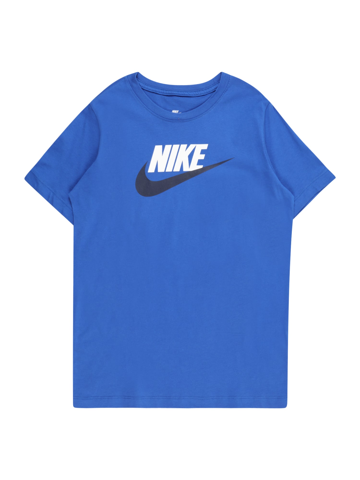 Nike Sportswear Majica  mornarska / kraljevo modra / bela