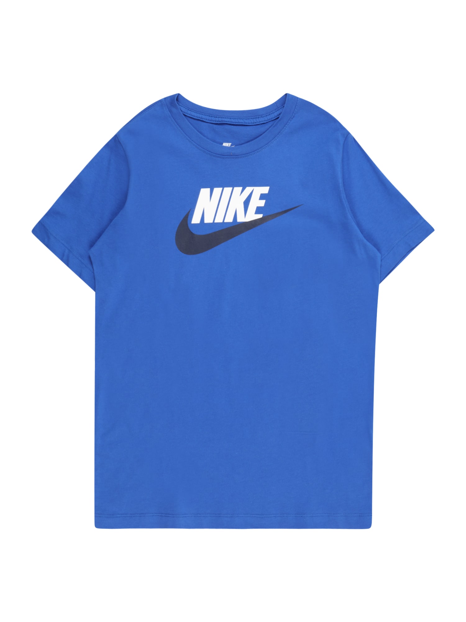 Nike Sportswear Majica  mornarska / kraljevo modra / bela