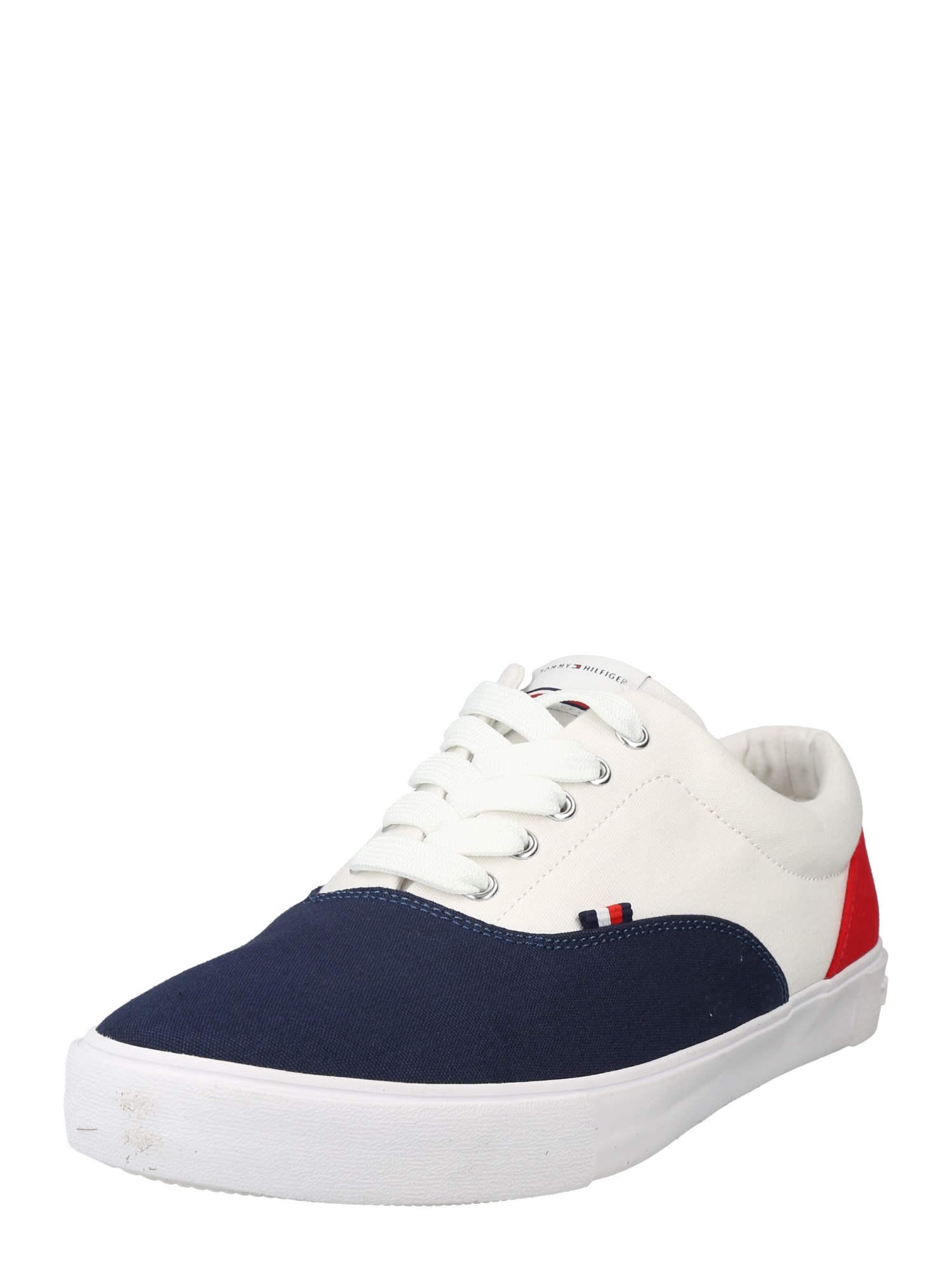 TOMMY HILFIGER Nizke superge  nočno modra / rdeča / bela