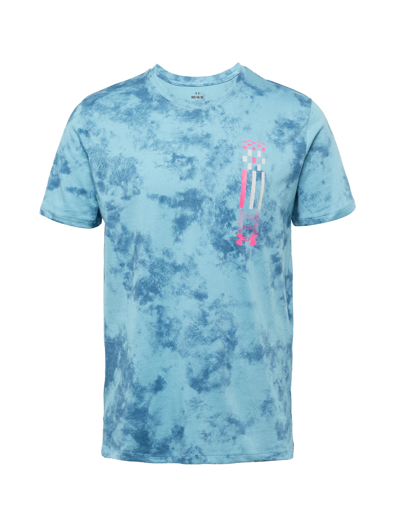 UNDER ARMOUR Funkcionalna majica  mornarska / svetlo modra / roza