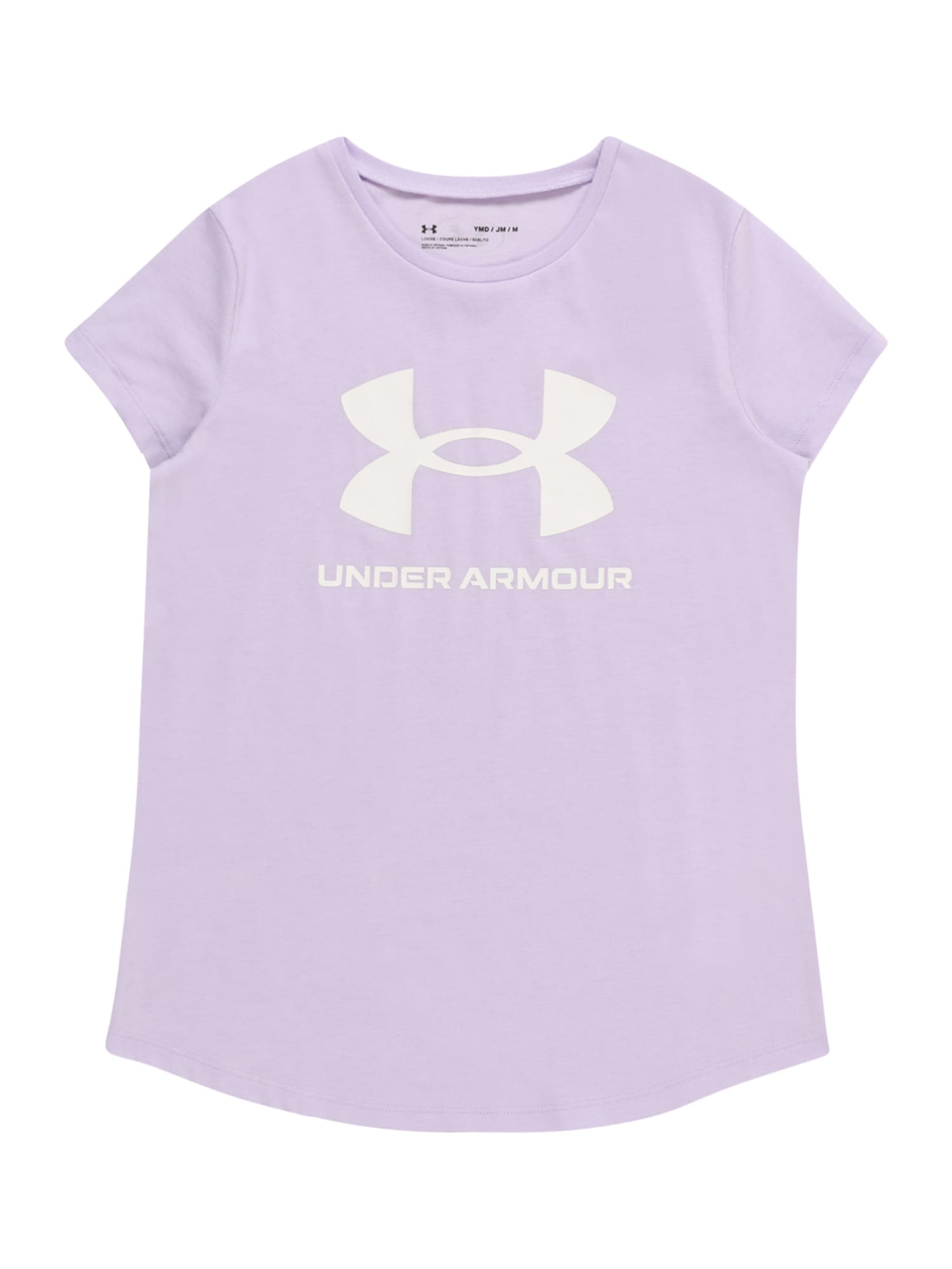 UNDER ARMOUR Funkcionalna majica  svetlo lila / bela