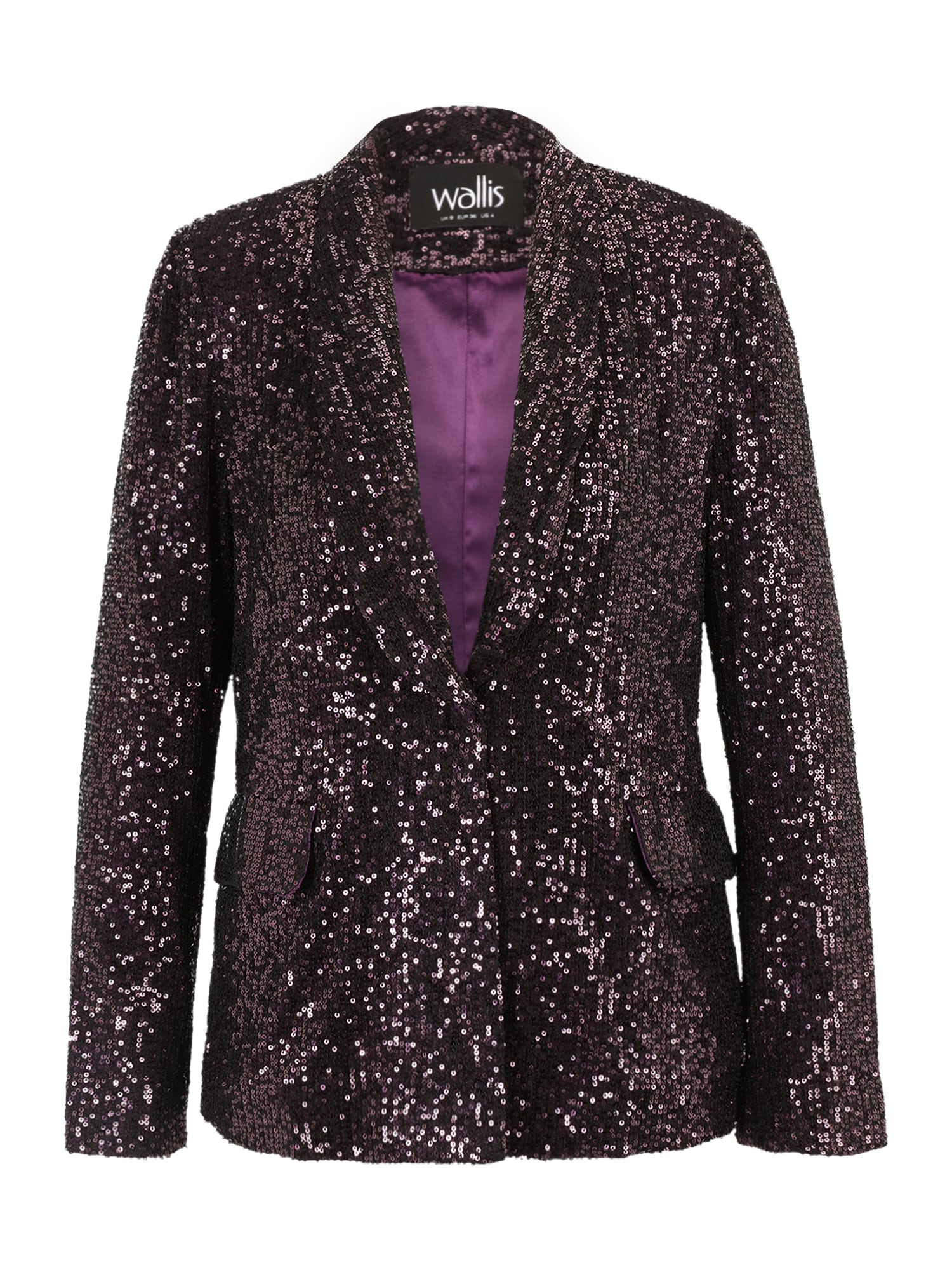 Wallis Petite Blazer  temno liila